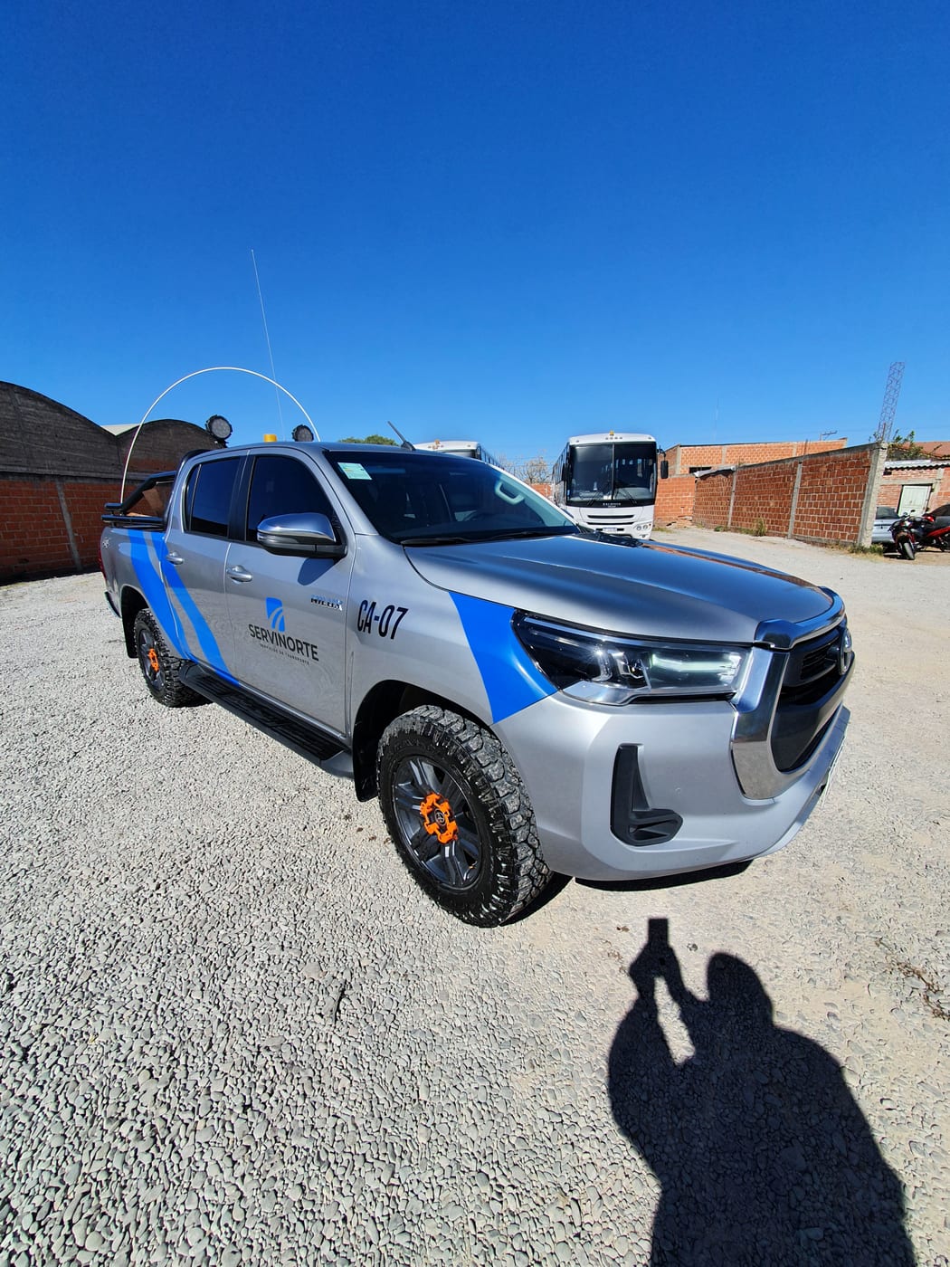 Camioneta 4x4 CA-07, exterior